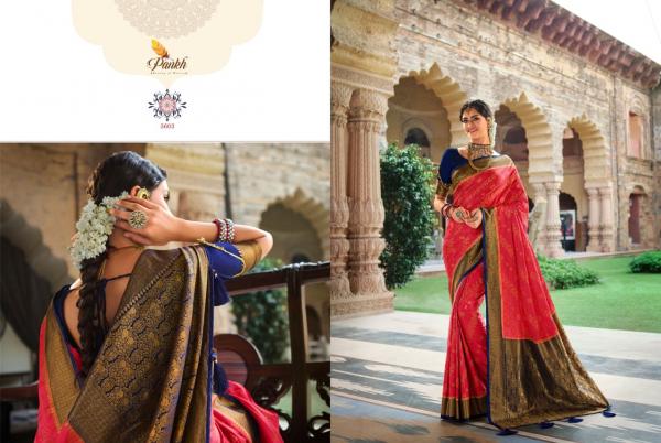 Pankh Ardhangini 2 Silk Festive Wear Satin Silk Saree Collection 